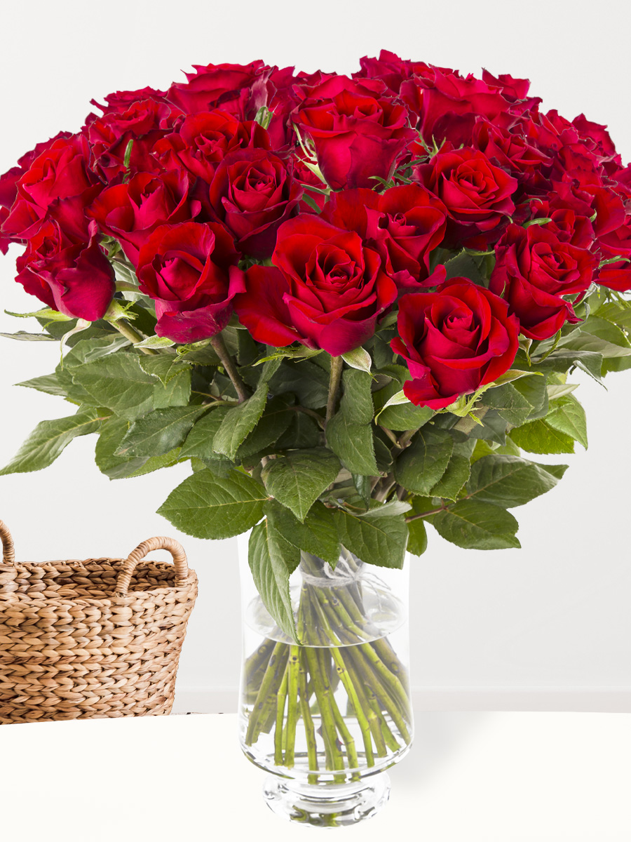 30 rode rozen - EverRed afbeelding