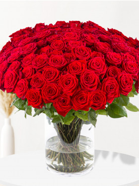 100 rode rozen - Red Naomi