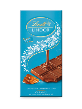 Lindt Lindor karamel-zeezout