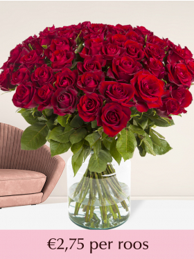 Rode rozen - Kies je aantal (EverRed) - 10 t/m 99 rozen