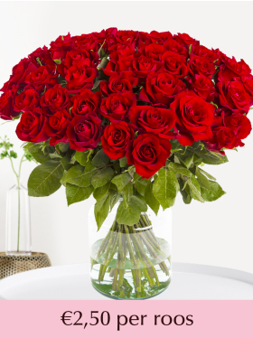 10 t/m 99 rode rozen - EverRed