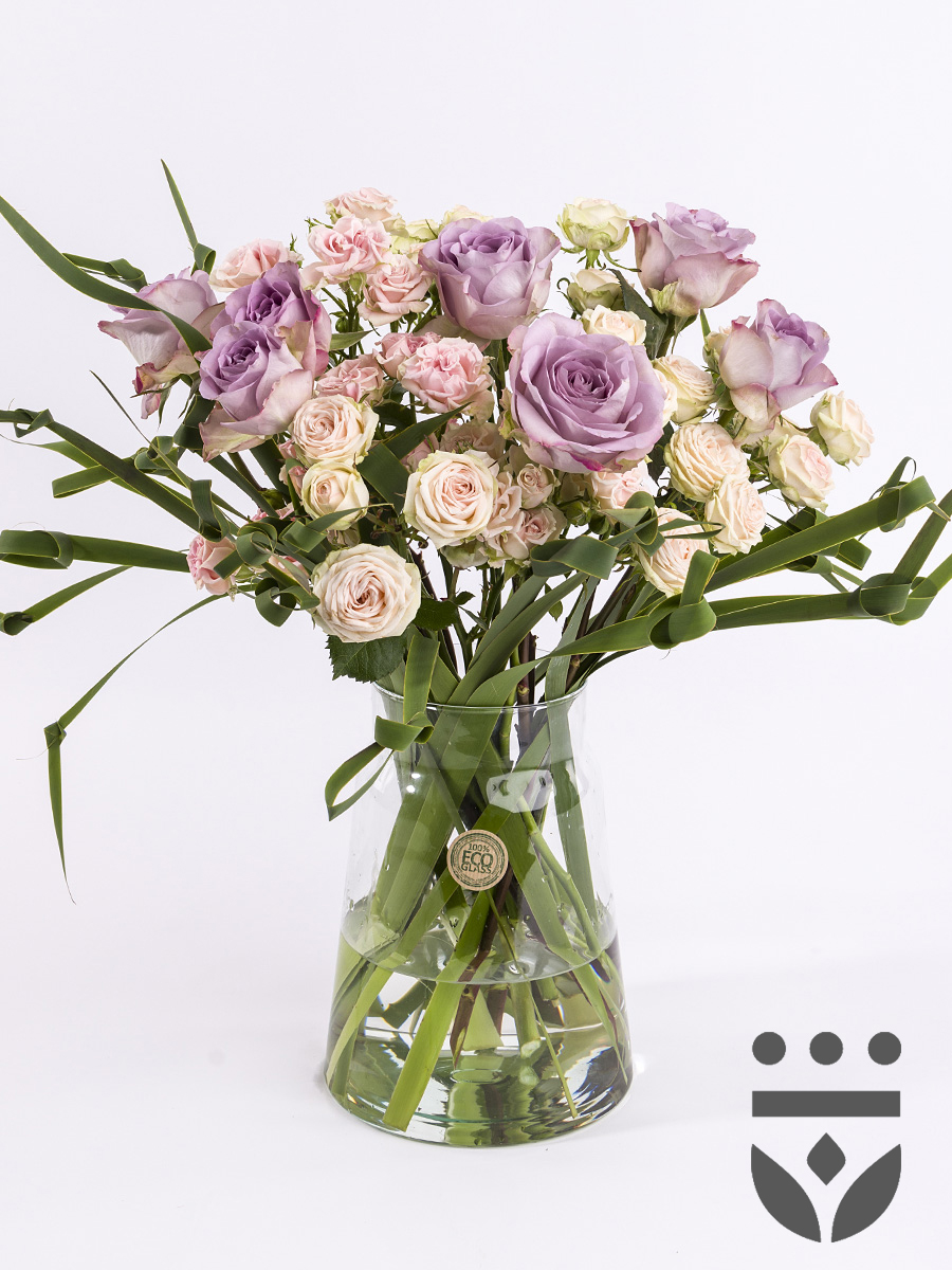 Pastel centerpiece - Goud | Medium afbeelding