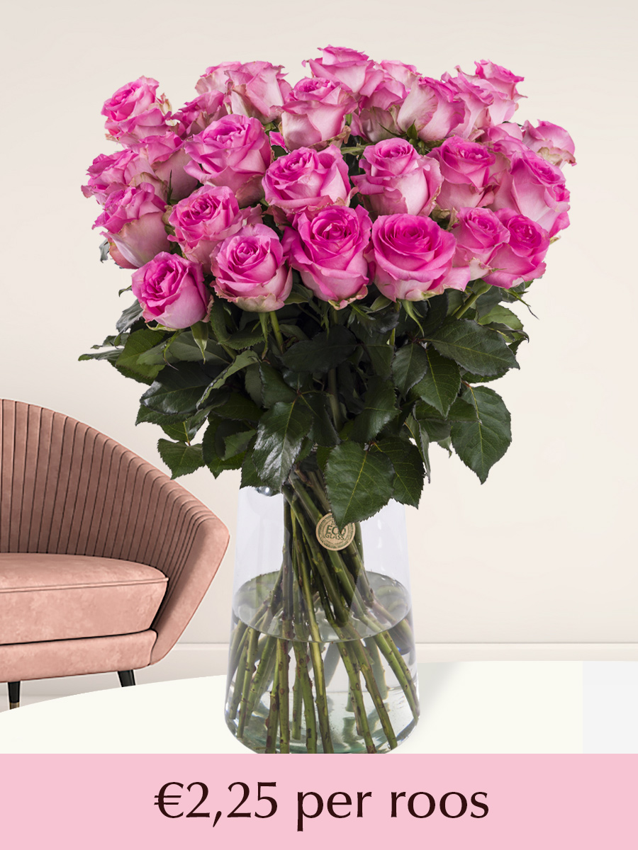 Roze rozen - Kies je aantal (Revival) - 10 t/m 99 rozen