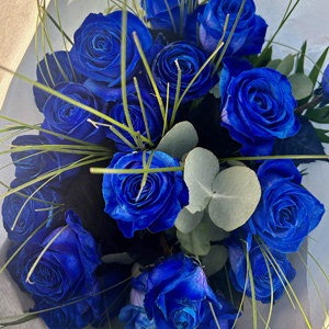 Klantfoto - blauwe rozen Klantfoto - blauwe rozen