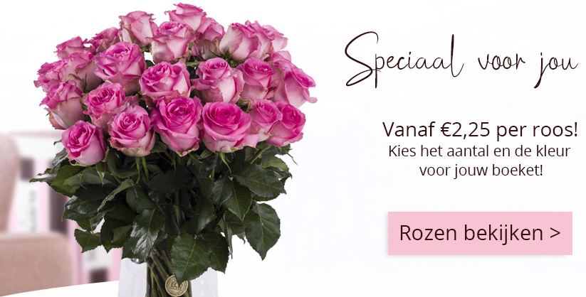 Kies je aantal rozen