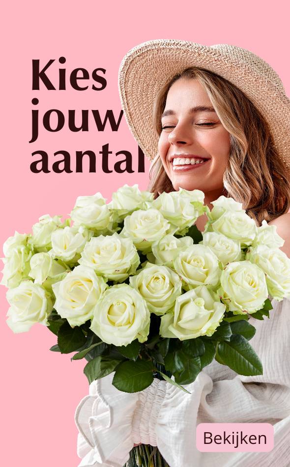 Kies je eigen aantal rozen Kies je aantal rozen