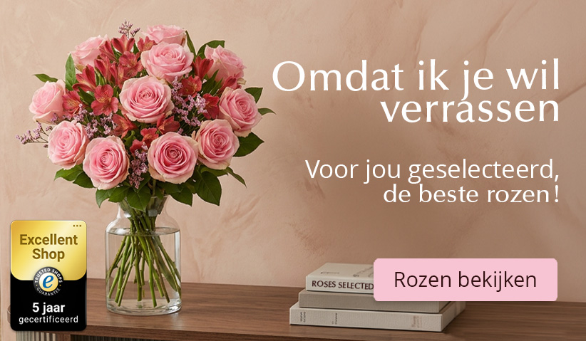 Rozen kopen en versturen Online rozen bestellen