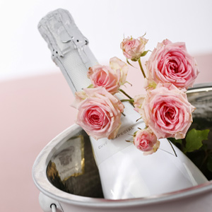 Rozen en champagne bestellen