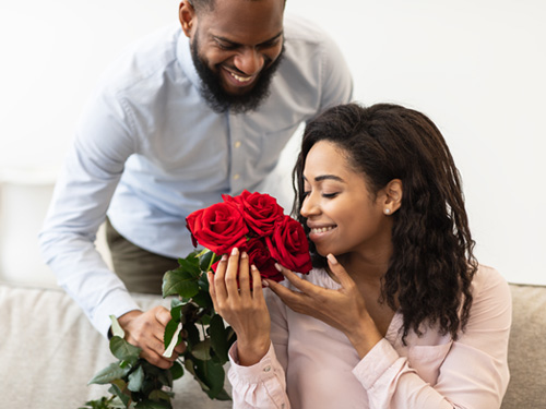 Rozen voor Valentijnsdag