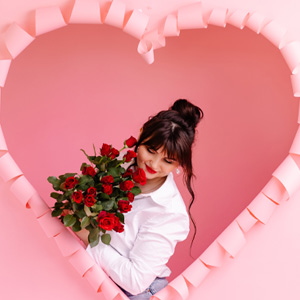 Rozen voor Galentine's Day