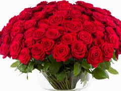 Boeket rode rozen bestellen