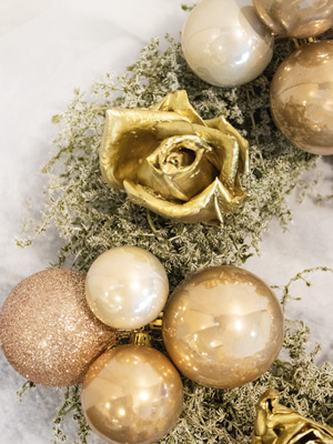 Waxrozen voor Kerst