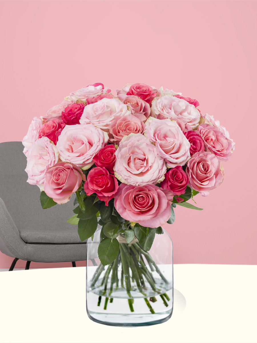 Zoete mix rozen